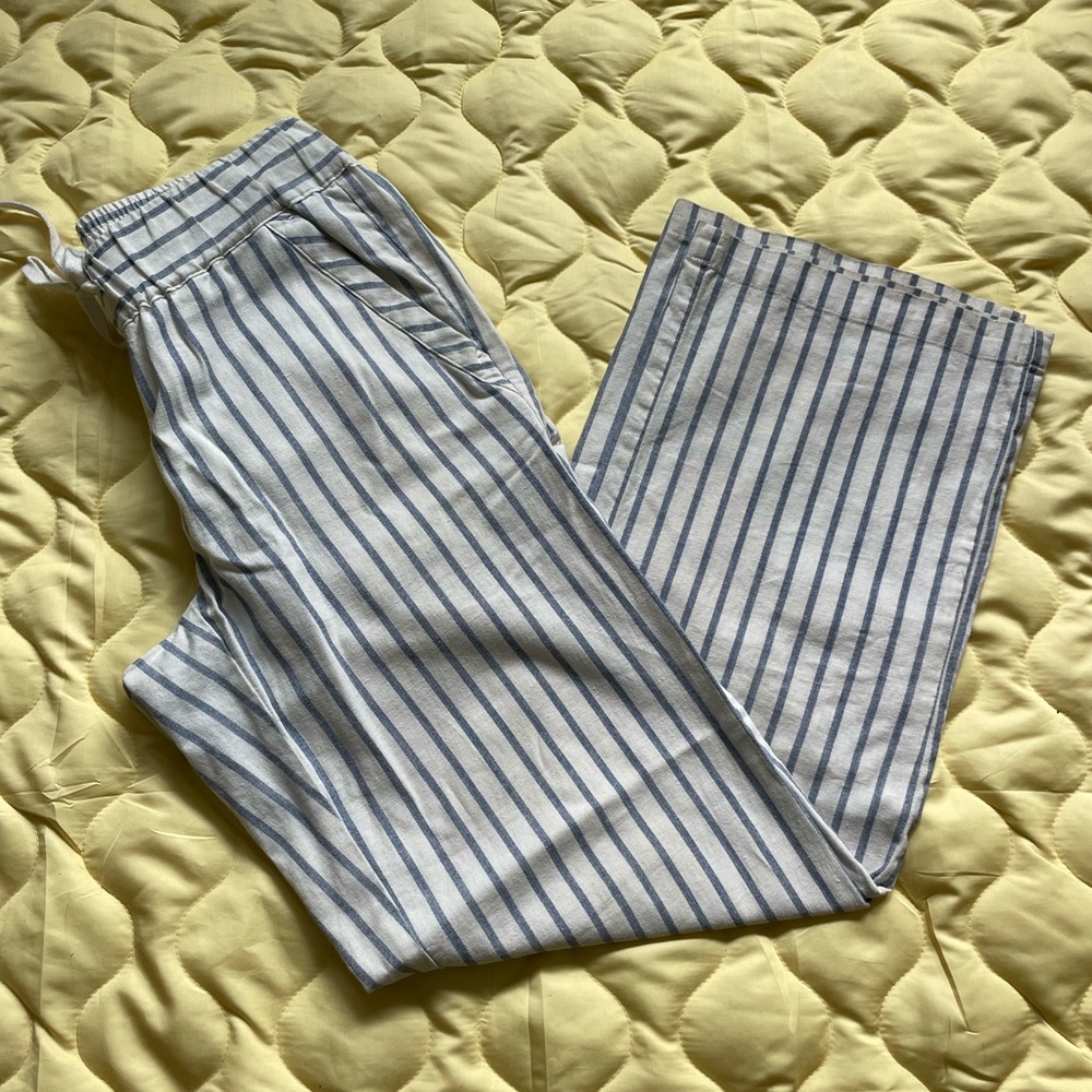 ANN TAYLOR womens linen pants size S